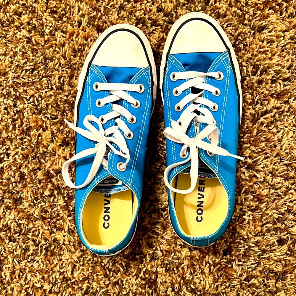 Blue Converse